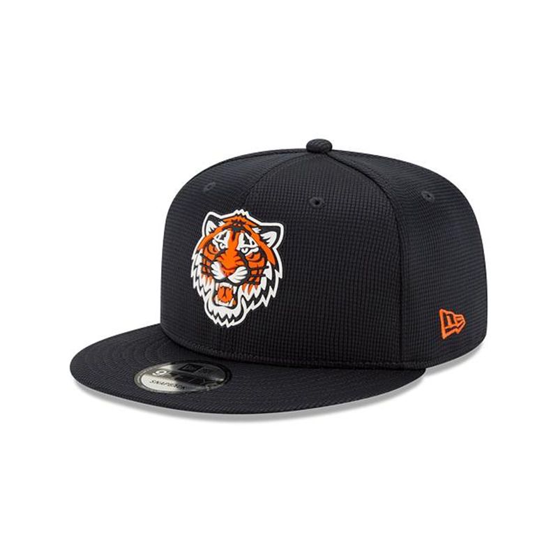 MLB Detroit Tigers Clubhouse Collection 9Fifty Snapback (BRW0101) - Blue New Era Caps